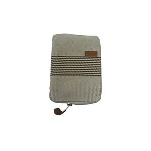 HERMES Wallet Bi -fold Tuige Cotton Canvas Authentic T20767